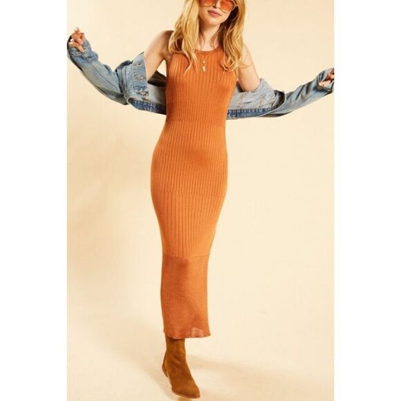 Free People Come My Way midi dress - Picture 5 of 7